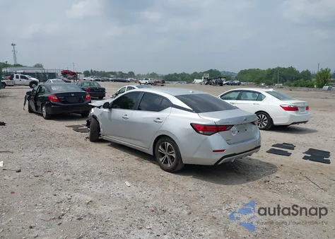 2022 Nissan Sentra Sv Xtronic Cvt z USA, uszkodzony, nr VIN 3N1AB8CV0NY317197